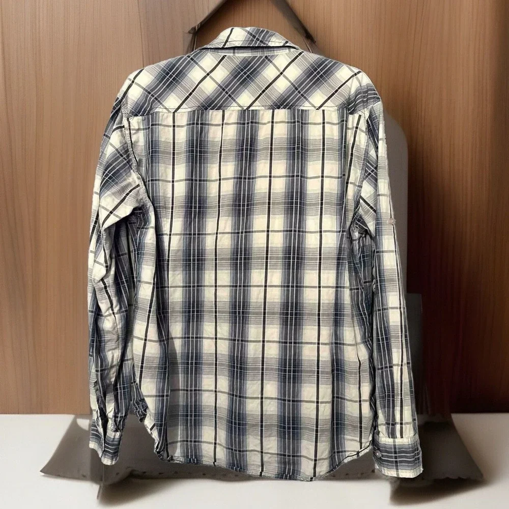 Levi's Shirt Mens XXL Button Up Cotton Long Sleeve Shirt Red Tab